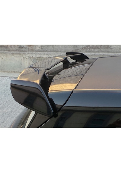 Mercedes Benz W176 2013-2018 Uyumlu Profesyonel Fırın Boyalı Piano Black Spoiler