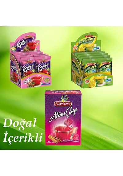 Doğal İçerikli Bitki Çayı Kış Çayı 3lü Set 540 G