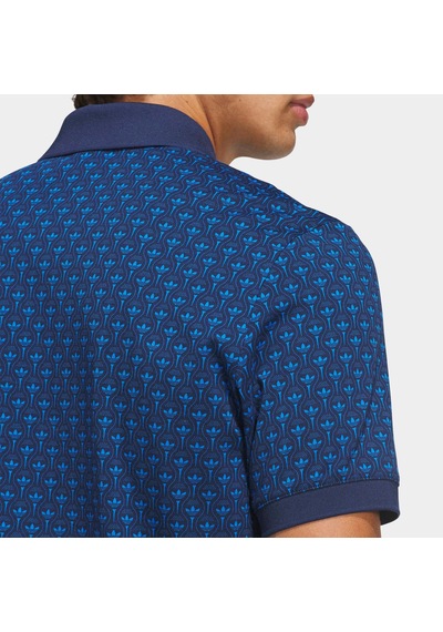 Adidas Originals All Over Trefoil Erkek Lacivert Polo Tişört Ks5762