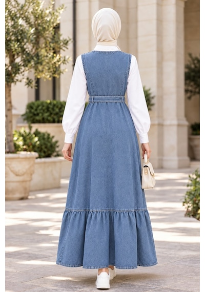 Hb Harma Time Butik Kadın Düğmeli Kuşaklı Eteği Fırfırlı Açık Mavi Kot Jile Açık Mavi Açık Mavi Hb Harma Time Butik Kadın Düğmeli Kuşaklı Eteği Fırfırlı Açık Mavi Kot Jile Açık Mavi Açık Mavi