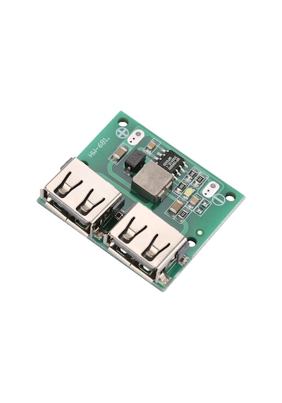 Çift Usb Çıkışı 9V 12V 24V To 5V 3A Dc-Dc Step Down Şarj Modülü