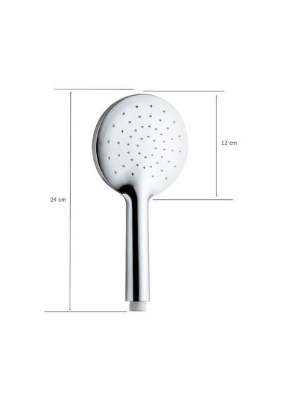Tema Nero Banyo Duş Başlığı Tek Fonksiyonlu Poşet Ambalaj Krom