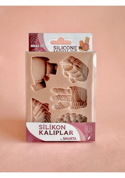 Silikon Kalıp - Ekmekler Seti Smarta Beji