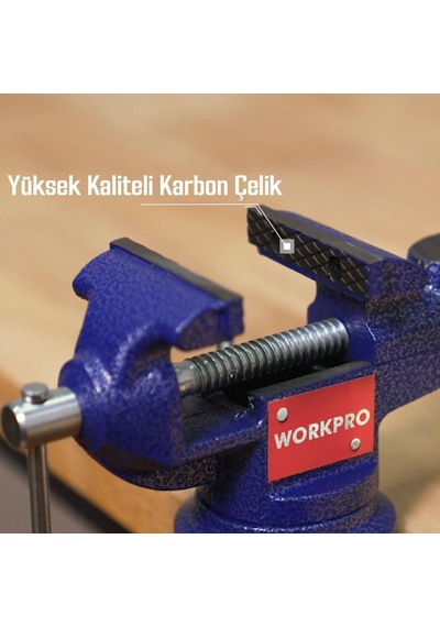 Workpro Wp233010 65mm 360 Döner Tabanlı Örslü Profesyonel Mini