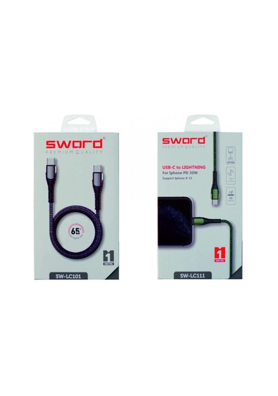 SWORD USB-C-TO LIGHTNING Yeni Nesil 1 M KABLO