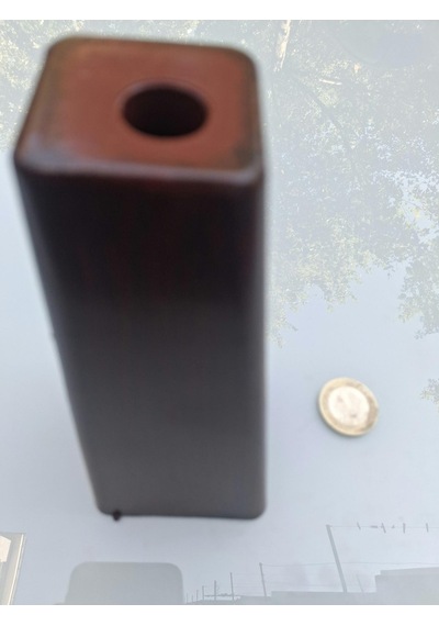 Ayak Hrd 90724 4 Adet Koltuk Kanepe Baza Kahve Renk 14 Cm Yüksek Sert Plastik Vidalı