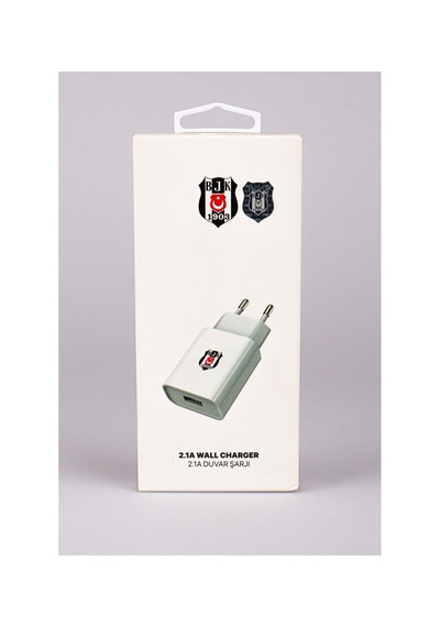 Beşiktaş Lisanslı Apple Uyumlu iPhone Şarj Kablosu Ve Şarj  Adaptörü