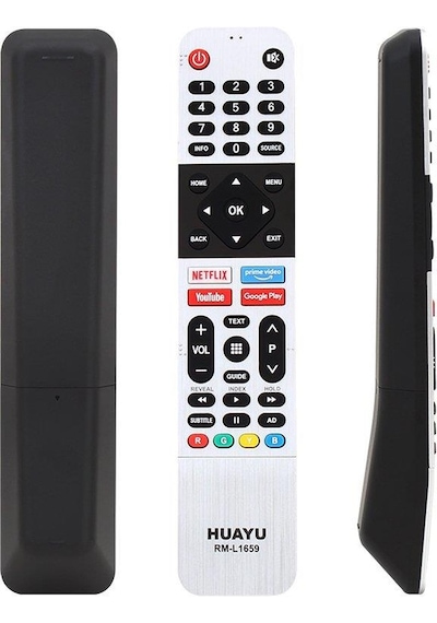 Arçelik Uyumlu Rm-L1659 Netflix Youtube Prime Video Google Play Tuşlu Ku