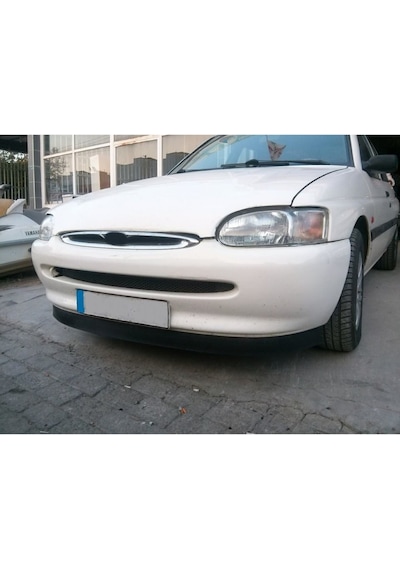 Ford Escort Uyumlu Body Kit Ön Tampon Eki Kırılmaz Yumuşak Lip Mat Siyah