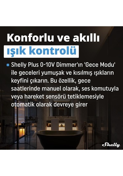 Shelly Plus 0-10V Dimmer Röle