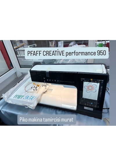 Pfaff Creative Performance 950 Dikiş Nakış Piko Makinası Yok