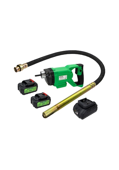 Hegi 400100100 35MM 20V 3AH Çift Akülü Beton Vibratörü