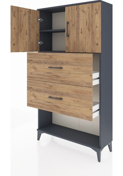 Arges Dolap 2 Raflı 2 Çekmeceli 2 Kapaklı 88x30x163 Aytaşı-aytaşı Aytası Arges Dolap 2 Raflı 2 Çekmeceli 2 Kapaklı 88x30x163 Aytaşı-aytaşı Aytası