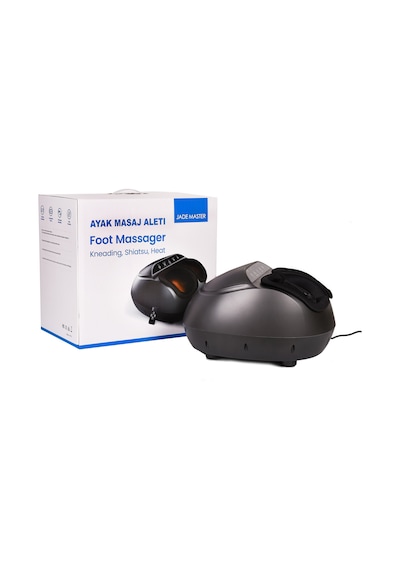 Jade Master Ayak Masaj Aleti Foot Massager Isı Zaman Air Ayarlı Masaj Aleti Gri