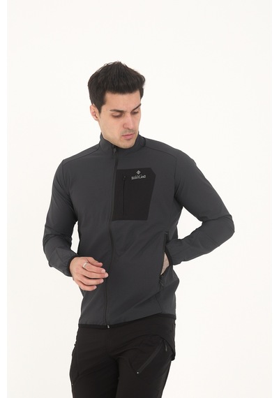 Camp Scoutland Camp255 Outdoor Tactical Su İticili Erkek Fermuarlı Taktik Sweatshirt Antrasit