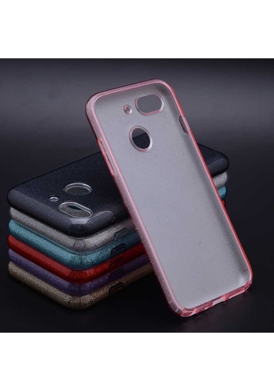 General Mobile 8 Go Kılıf Zore Shining Silikon Mavi