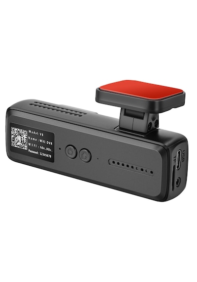 Ultra Hd 1440p 2k Geniş Açı Gece Görüşlü Akıllı Araç İçi Kamera. Wifi Araç Kamerası.