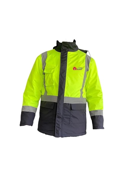 Mey İthalat Reflektörlü Parka Sarı Lacivert Small