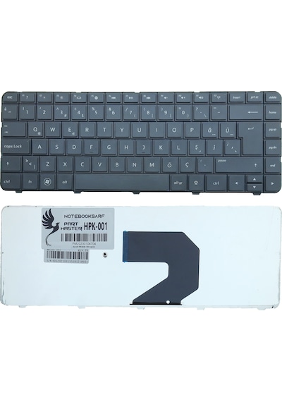 HP Uyumlu AER15A00010, AER15A00310 Klavye (Siyah)