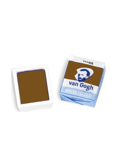 Talens Van Gogh 1/2 Tablet Sulu Boya 408 Raw Umber