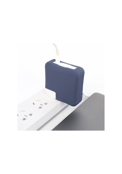 Magsafe Şarj Aleti Silikon Kılıfı Mac Pro Magsafe 1-2 85w Usb-c 87w-96w-140w Uyumlu Mavi
