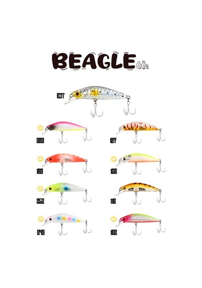 Fujin Beagle 6cm 6.5gr Maket Balık