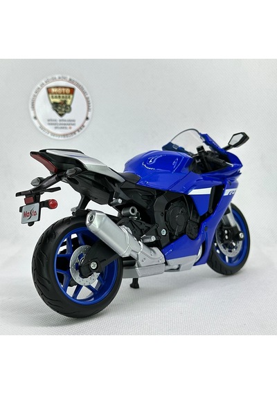 Yamaha Yzf-r1 1:12 Ölçek Diecast Model Motosiklet Lacivert