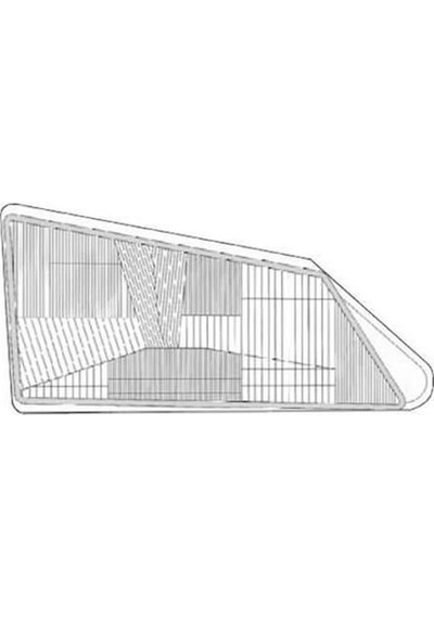 Dacia Solenza Sağ Far Camı C11245