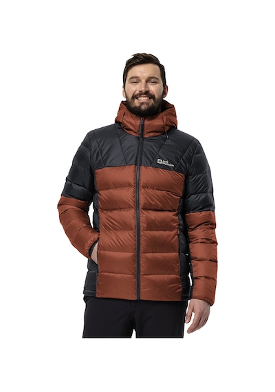Jack Wolfskin Nebelhorn Down Hoody Erkek Outdoor Mont Kiremit