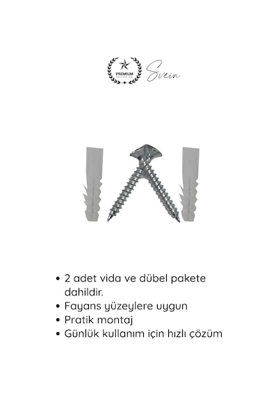 Askı Krom Görünümlü Plastik Tekli Havlu Askısı Banyo Mutfak Duvar Askı Havlu Tutucu Duvara Monte Şı Çok Renkli