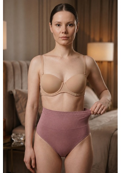 Fit Women Kadın Casual Esnek Toparlayıcı Gül Kurusu Külot
