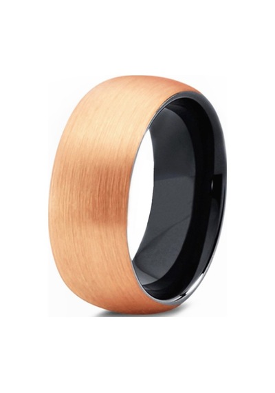 Chavin Bayan Erkek Eskitilmiş Gold Tungsten Yüzük Dm82