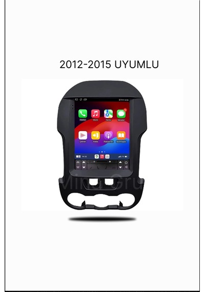 Snp Serisi Ford Ranger Uyumlu 9.7" Tesla Multimedya Android Teyp 2012-2015 4-64 Gb 9.7''