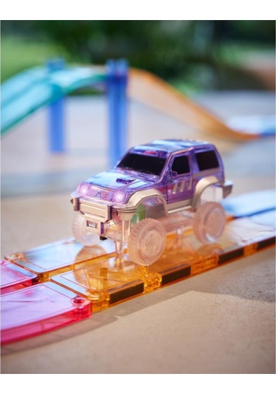 Cleverclixx Race Track Car Yarış Arabası - Pastel Mor