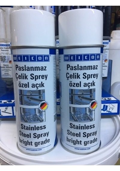 Weıcon Paslanmaz Çelik Sprey Özel Açık 400 ML
