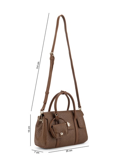 Tamer Tanca Kadın Suni Deri Camel Omuz Çanta 921 27407 Bn Cnt Sk26-27 Camel Kahverengi