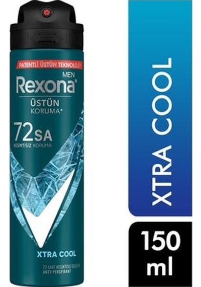 Rexona Men 72 Saat Extra Cool Erkek Sprey Deodorant 150 ML