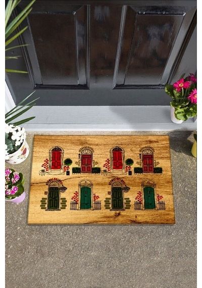 Pvc Colored Doors Özel Tasarım Iç Ve Dış Kapı Önü Paspası
