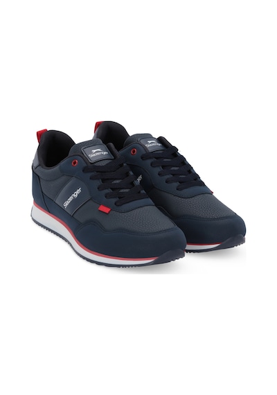 Slazenger OFFENSE Erkek  Lacivert / Beyaz Günlük Spor Ayakkabısı