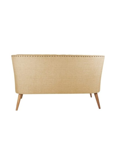 Lamont Loveseat İkili Kanape Sütlü Kahve