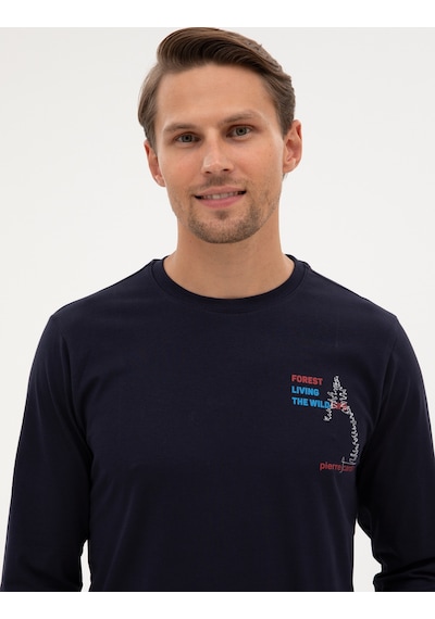 Pierre Cardin Erkek Lacivert Pijama Takım 50322635-200 Lacivert