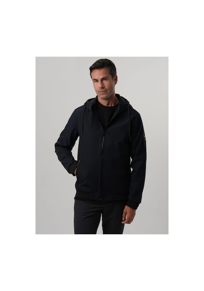 Pique Kapüşonlu Softshell Erkek Mint/yeşil Mont Silva Lacivert