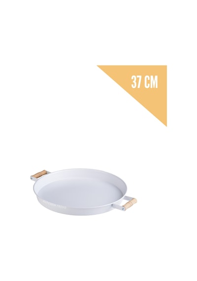 Kitchen Trend Sunum Tepsi Seti 3'lü 45 - 37 - 30 CM Beyaz