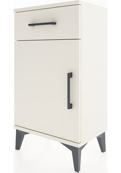 Arges Komodin 2 Raflı Tek Çekmeceli Tek Kapaklı 44x30x80 Aytaşı-aytaşı Aytası Arges Komodin 2 Raflı Tek Çekmeceli Tek Kapaklı 44x30x80 Aytaşı-aytaşı Aytası