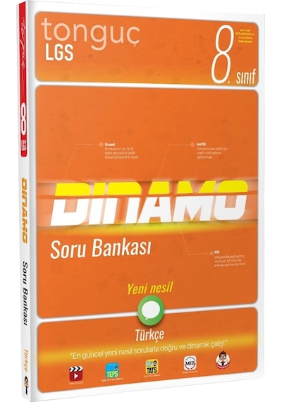 Tonguç Akademi 8. Sınıf Türkçe Dinamo Soru Bankası N11.87700