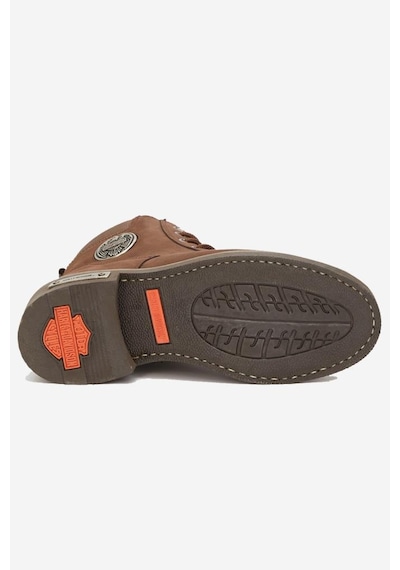 Harley Davidson Jim Hakiki Nubuk Deri Bot 36-40 Dark Brown Nubuk Kahverengi