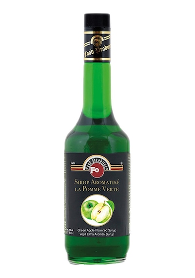 Fo Yeşil Elma Aromalı Kokteyl Şurubu 700 ML