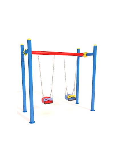 İkili Salıncak, Standart Tip Park Salıncağı 114x2mm-349