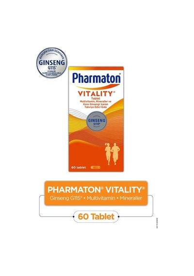 Pharmaton Vitality 60 Tablet