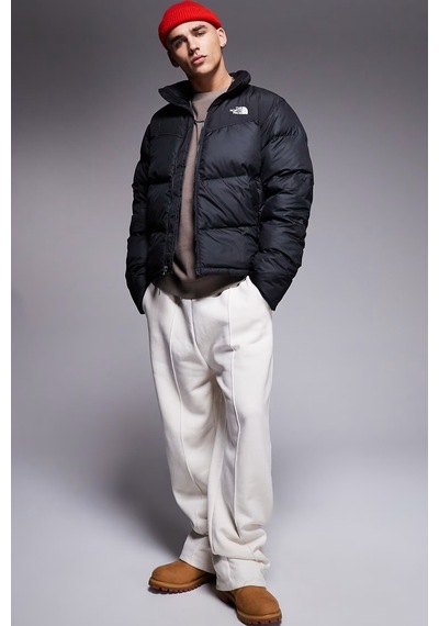 The North Face Saikuru Puffer Jacket Erkek Suitici Sentetik Dolgu Spor Mont Siyah Siyah